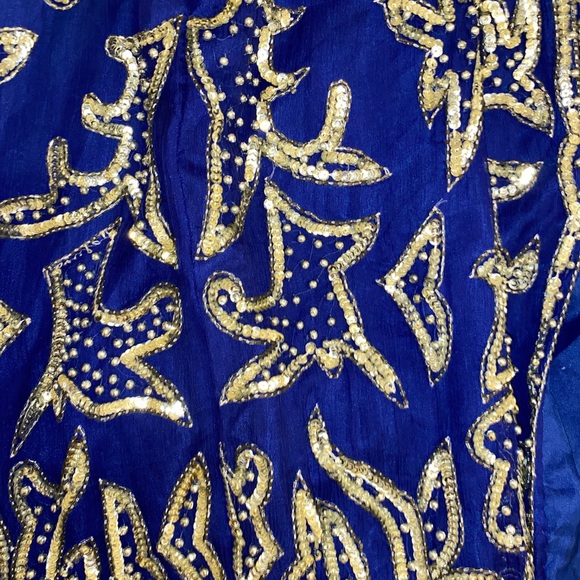 Vintage Long Silk Dress - Picture 7 of 7